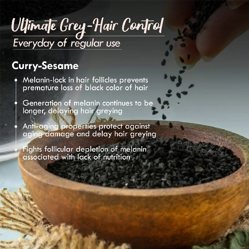 Nat Habit Curry Sesame NutriMask Fresh Hair Mask For Grey Hair-3.webp